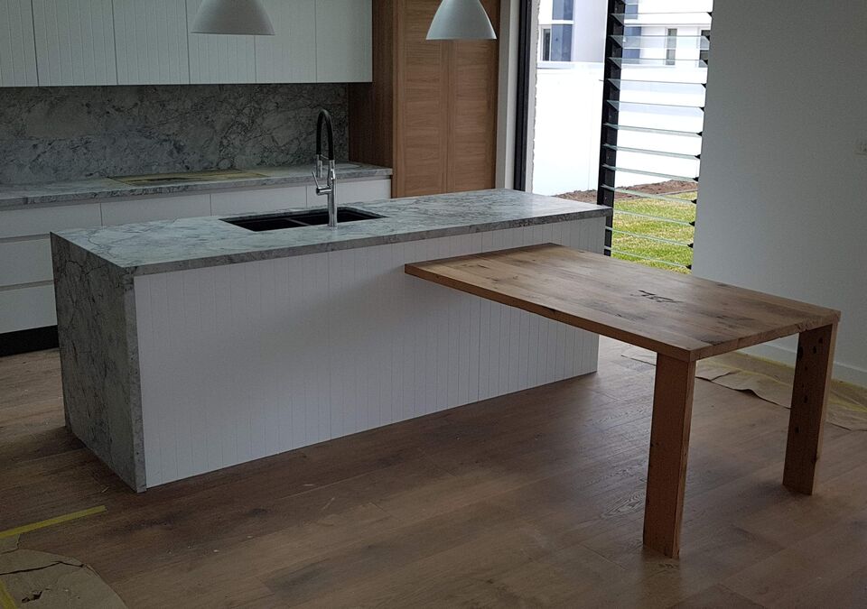 A domestic kitchen